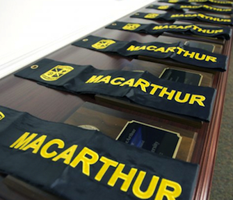 MacArthur banners