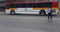 CyRide bus that runs on biofuel