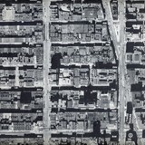 Aerial photo of 1945 Times Square