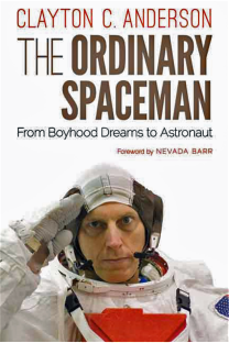 Cover of Clayton Anderson's book, "The Ordinary Spaceman."