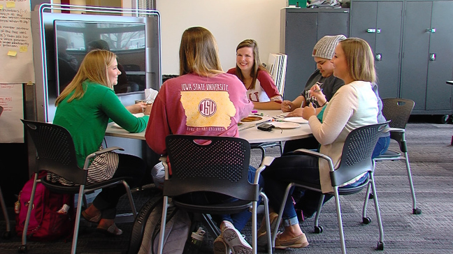 ISU learning communities help new students adjust academically & socially