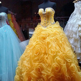Variety of prom and ball gowns