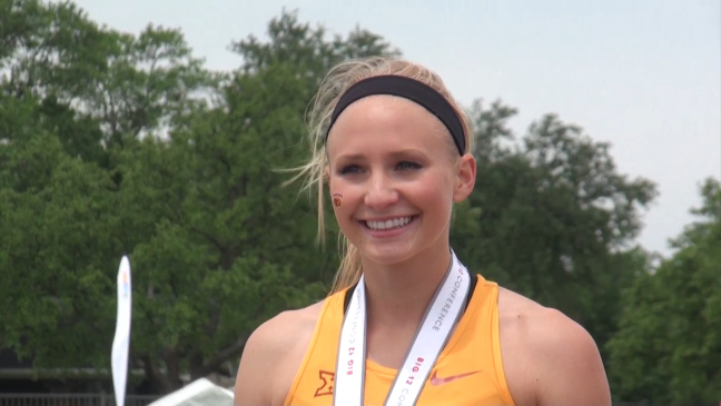 Iowa State graduate shows her versatility, excelling in school and on the track