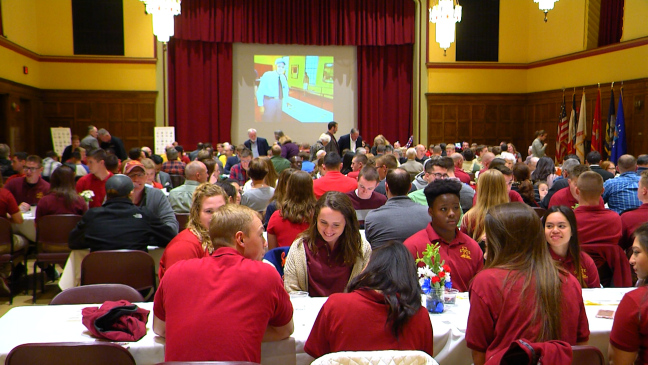 ISU celebrates veterans with their 5th Annual Community Supper