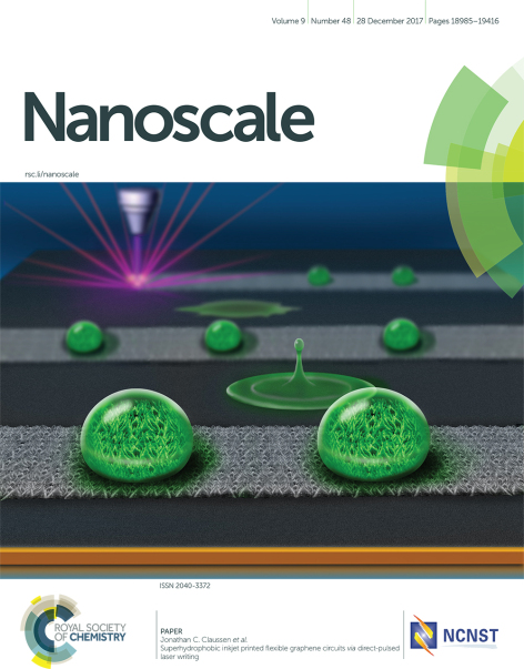 Cover image of the journal Nanoscale