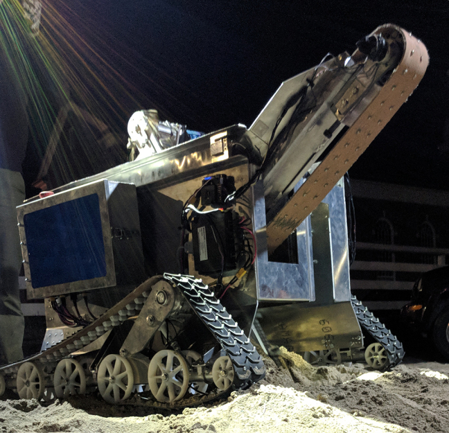 The latest mining robot from Cyclone Space Mining