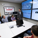 Anuj Sharma meets with transportation researchers 