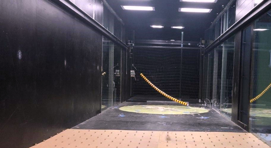 Testing cable models in an Iowa State wind tunnel