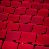 Empty seats in C.Y. Stephens Auditorium, July 2022.