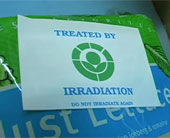 Irradiation label