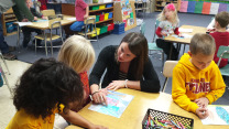 Michelle Shealy in classroom