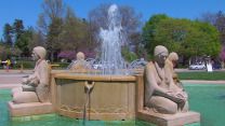Postcard from Campus: Turning on the Fountain