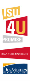 ISU 4U Promise banner logo