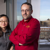 Zengyi Shao and Jean-Philippe Tessonnier at Iowa State University