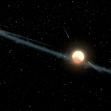 NASA illustration of a dust ring arouind Tabby's Star