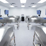 New equipment inside the ISU human anatomy laboratory