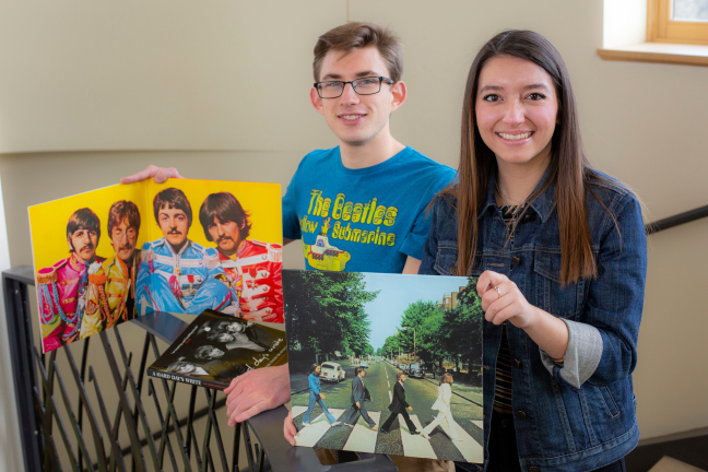 Newswise: Iowa State students come together to study the Beatles