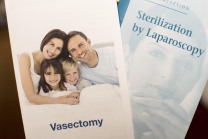 Vasectomy and tubal ligation pamphlets