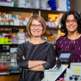 Amy Andreotti and Dipali Sashital study structural biology.