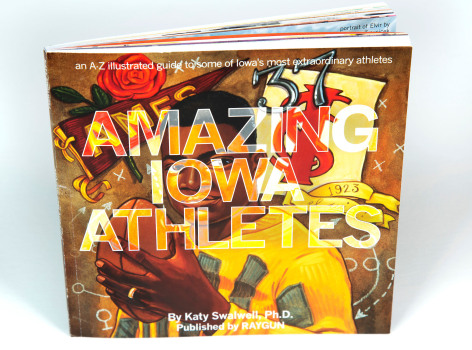 Cover of "Amazing Iowa Athletes" book