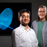Young-Jin Lee and Paige Hinners may have found a way to determine when a fingerprint was left behind.