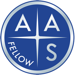 American Astronomical Society fellows pin