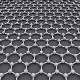 An image of graphene, a quantum material with a lattice structure.