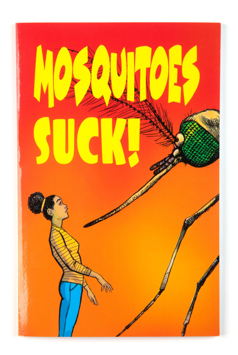 Cover of "Mosquitoes SUCK!" comic book