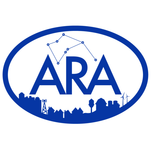 Logo for the "ARA: Wireless Living Lab for Smart and Connected Rural Communities" project