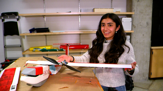 For graduating senior Khushi Kapoor, the sky is the limit